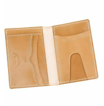 小物 takeKREIS Genuine Shell Cordovan パスケース｜オイルシェルコードバンナチュラルコレクション |革製品