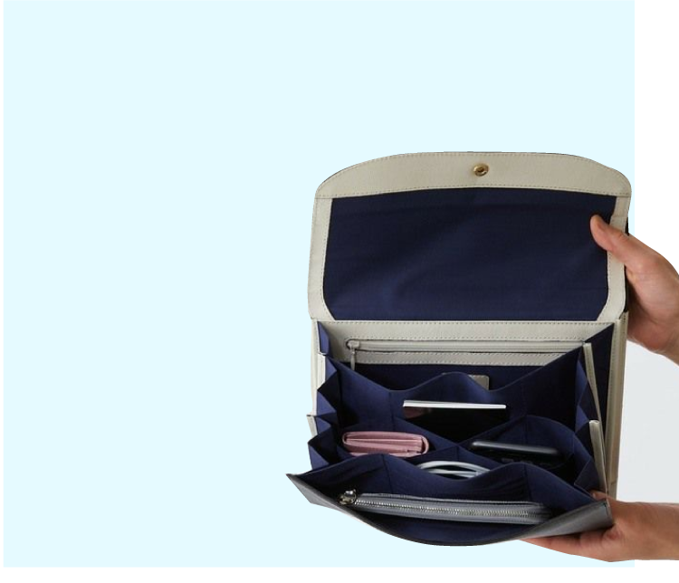 革財布キプリスのiPad対応Wかぶせクラッチ| グラーノワークス