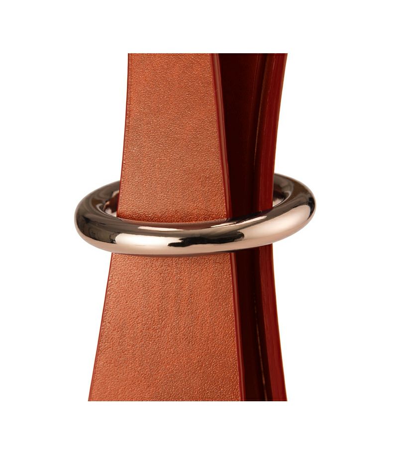 シラサギレザー ワインボトルケース｜チャ