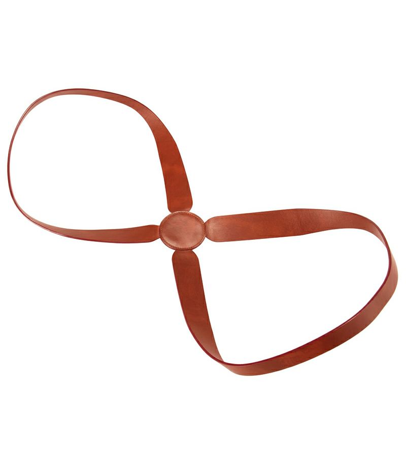 シラサギレザー ワインボトルケース｜レッド