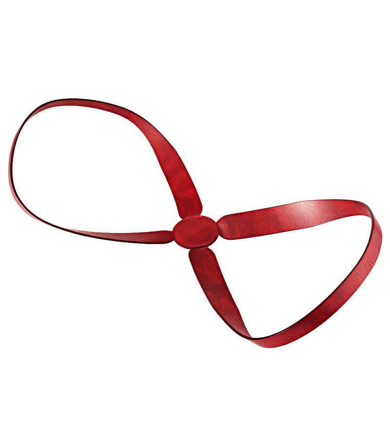 シラサギレザー ワインボトルケース｜チョコ