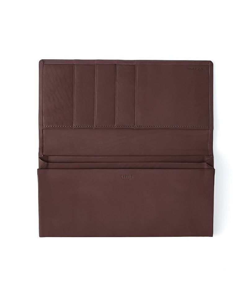 イズイット iSiT かぶせ長財布 カブラ 風琴マチ コン　定価15950円 かぶせ長財布 / FUJITAKA（フジタカ）公式 / 本革