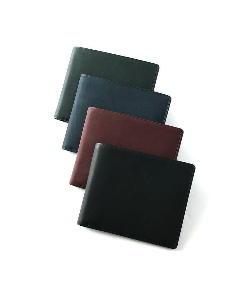 カード札入れ｜レーニアカーフ ｜ネイビー