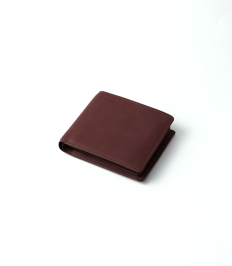 小銭入れ・ベロ付き札入れ｜レーニアカーフ ｜ワイン