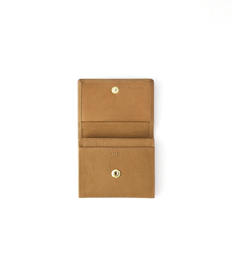  小銭入れ｜レーニアカーフ｜チャ