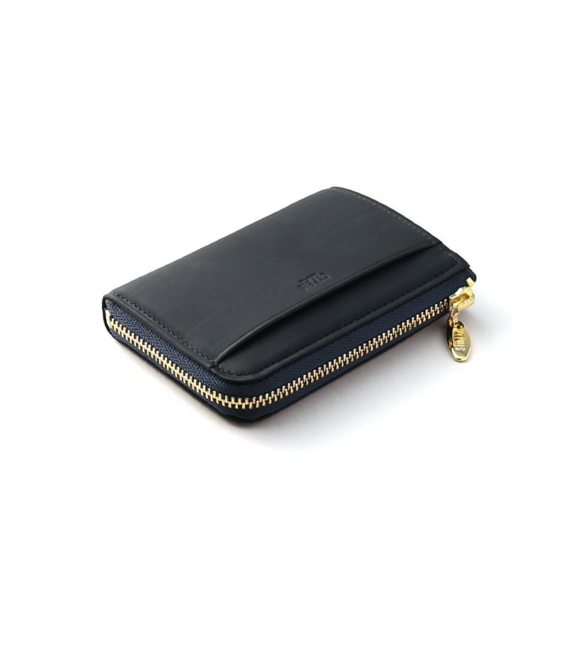 Lファスナー小銭入れ｜レーニアカーフ｜ワイン