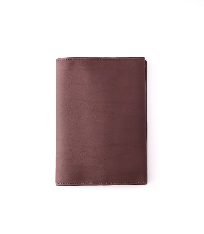 ブックカバー（文庫本サイズ）｜レーニアカーフ ｜ブラック