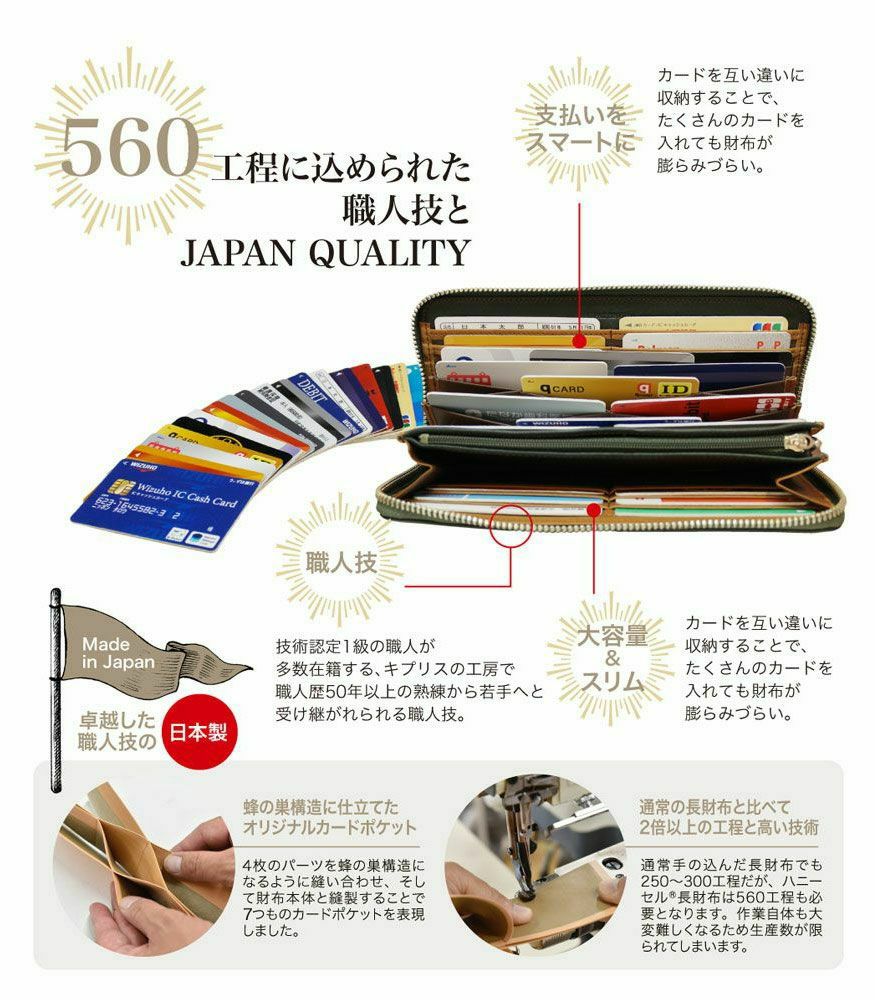 メンズ長財布