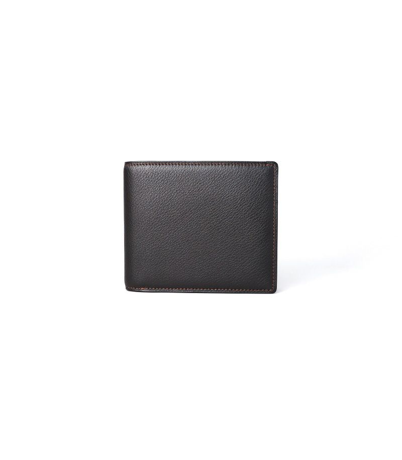 ボックス小銭入れ付き札入れ｜シルキーキップ｜ブラック