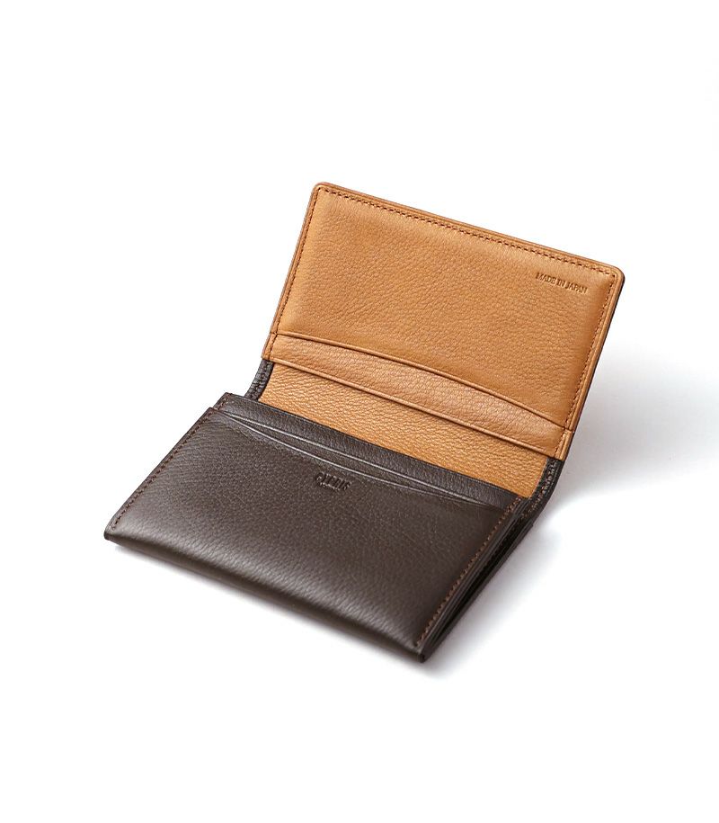 名刺入れ(ササマチ)｜シルキーキップ ｜チョコ