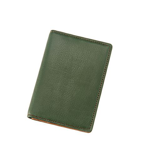 CYPRIS の ササマチ名刺入れ シルキーキップ グリーン ササマチ名刺入れ｜シルキーキップ |革製品CYPRIS（キプリス