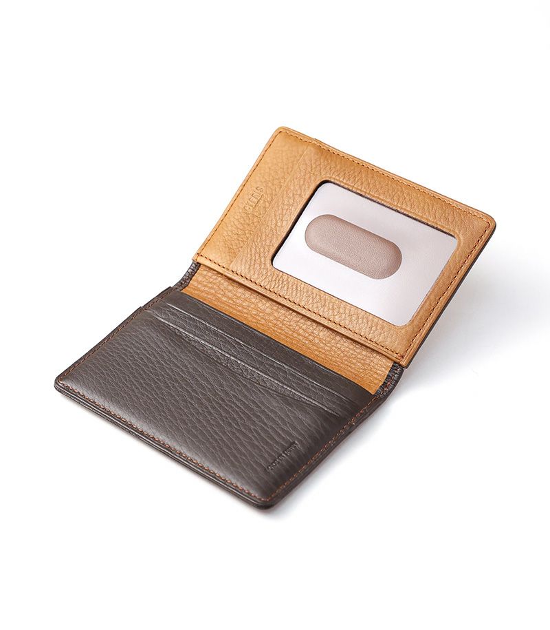 ２面パスケース｜シルキーキップ｜グリーン