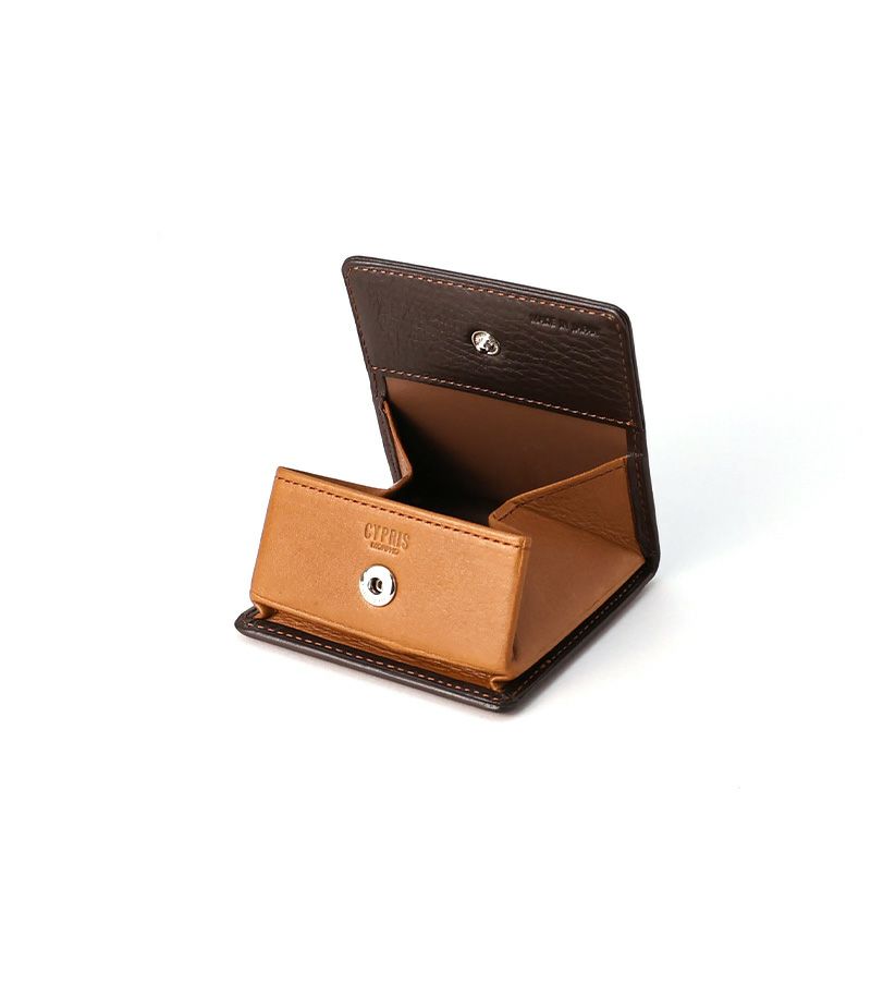  小銭入れ(ＢＯＸ型)｜シルキーキップ ｜チョコ