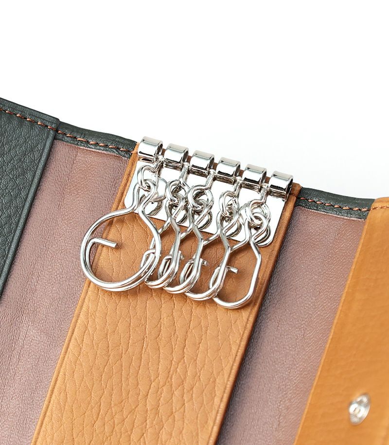  キーケース｜シルキーキップ ｜グリーン