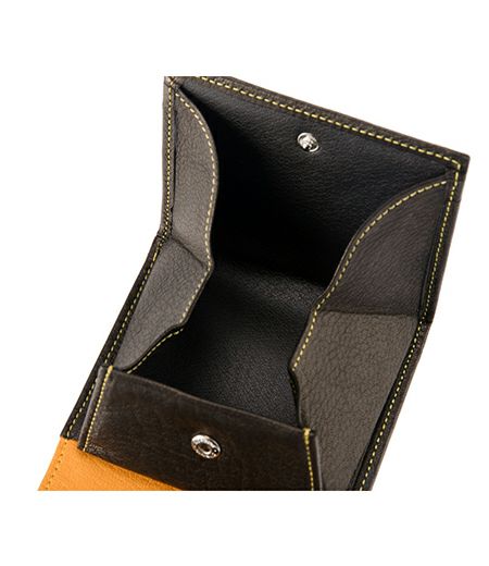 二つ折り財布(ＢＯＸ小銭入れ付き札入)｜ディアスキン２