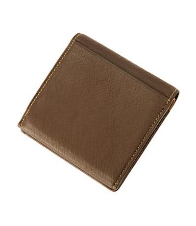 二つ折り財布(ＢＯＸ小銭入れ付き札入)｜ディアスキン２
