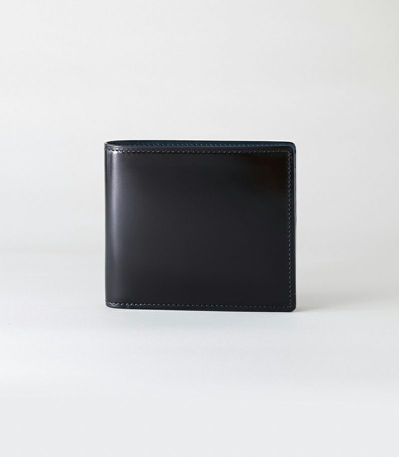 コードバン二つ折り財布,メンズ二つ折り財布