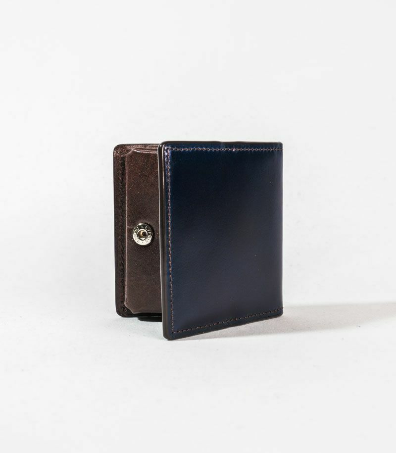 Box coin purse | Cordovan & CYPRIS Cirasagi Leather | CYPRIS
