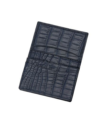 名刺入れ(通しマチ)｜マットクロコダイル