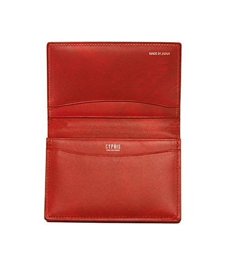 通しマチ名刺入れ｜リザード |革製品CYPRIS（キプリス）公式