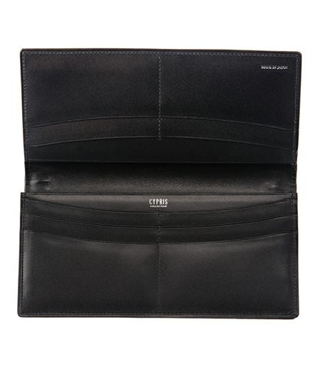 通しマチ長財布｜クロコダイル＆シラサギレザー |革製品CYPRIS  