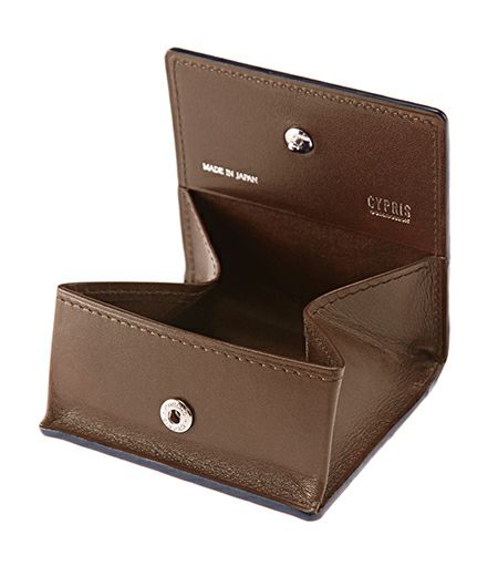 ゆ*た様 CYPRIS クロコダイルレザー 財布 ダークブラウン ボックス小銭入れ|クロコダイル&シラサギレザー |革製品CYPRIS