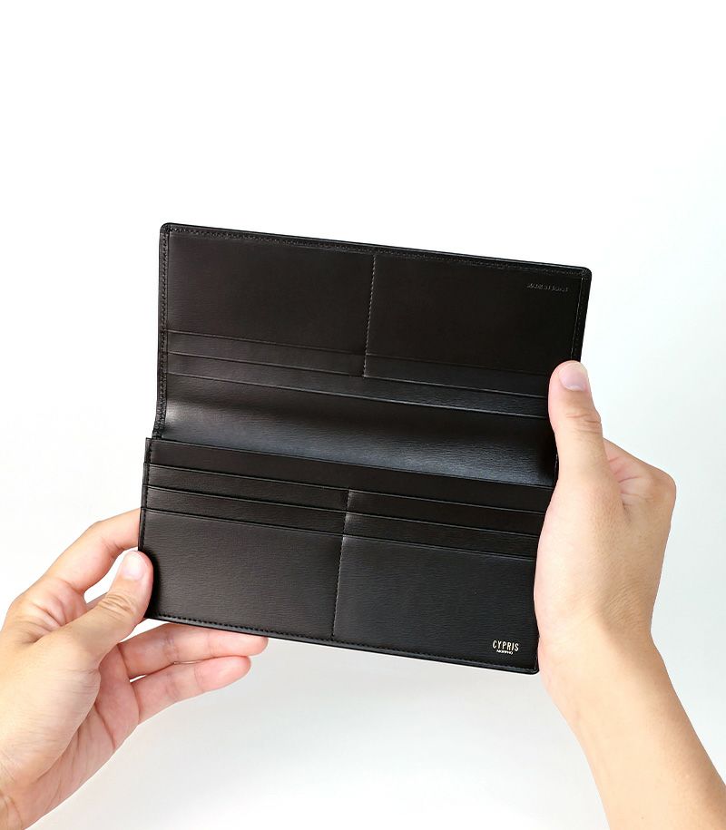 長財布（通しマチ束入）｜ボックスカーフ