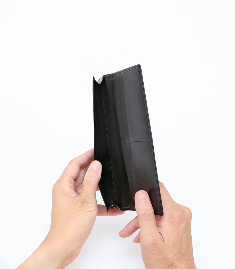 長財布（通しマチ束入）｜ボックスカーフ