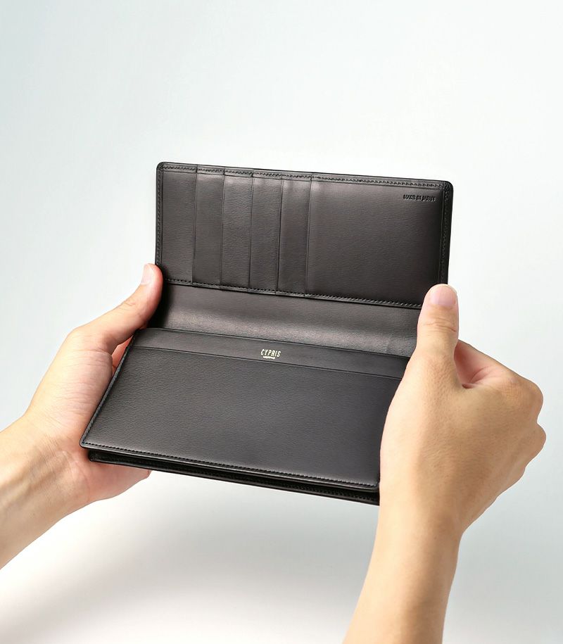 長財布(小銭入れ付き通しマチ束入)｜ボックスカーフ