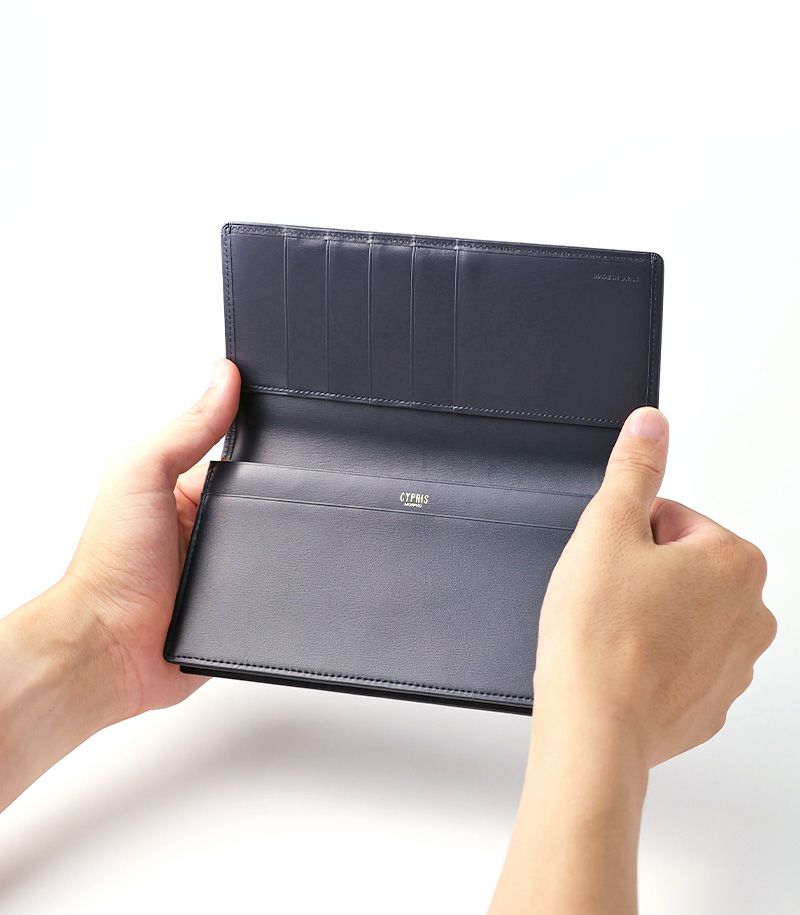 長財布(小銭入れ付き通しマチ束入)｜ボックスカーフ