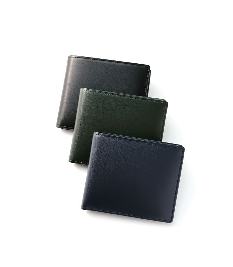 革財布メンズ,キプリス,革 二つ折り財布