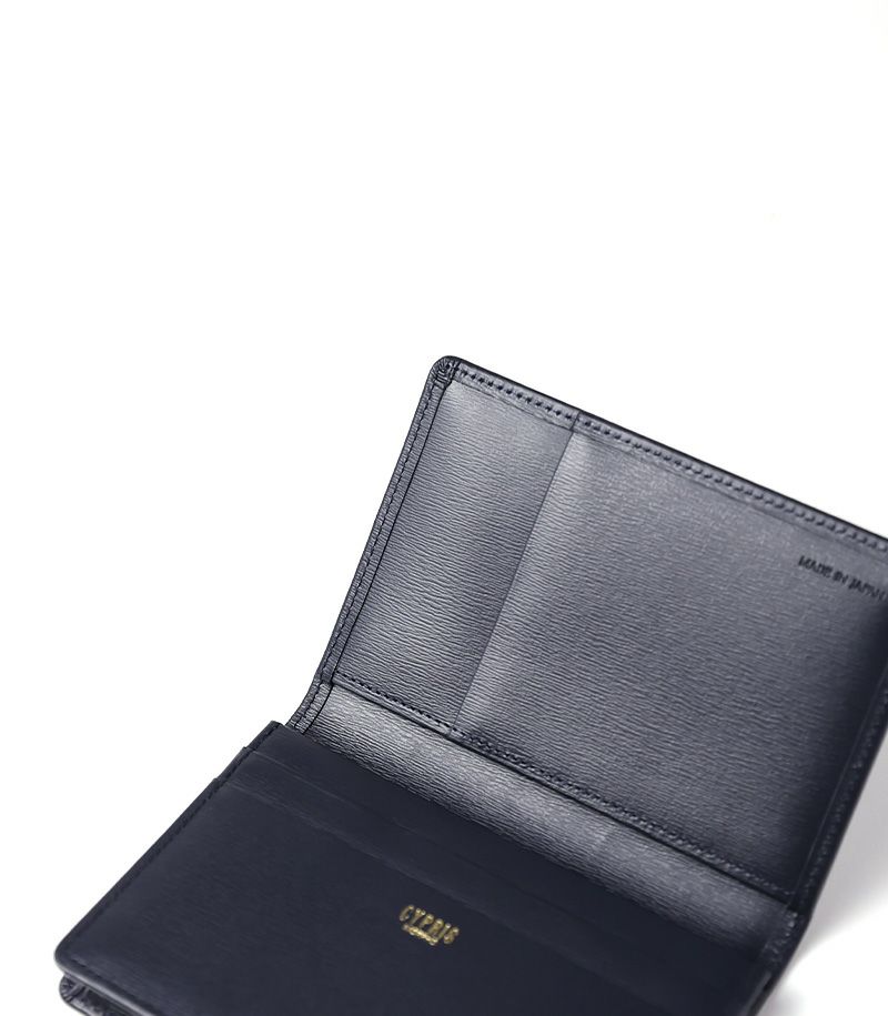 【新品】 CYPRIS キプリス 通しマチ名刺入れ ブラック 通しマチ名刺入れ｜コードバン＆ルーガショルダー |革製品CYPRIS