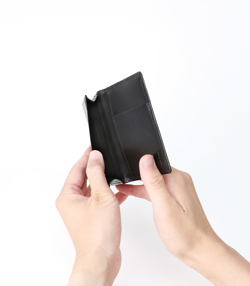 名刺入れ(通しマチ)｜ボックスカーフ