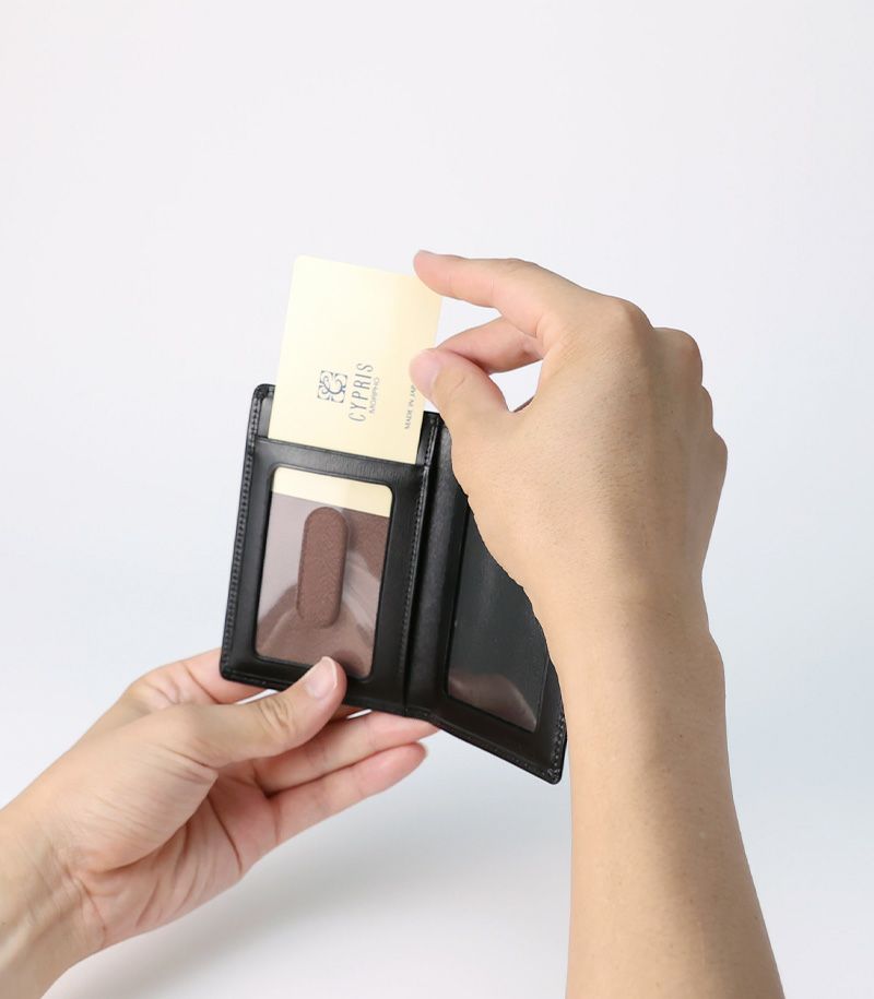 パスケース(二つ折り・２面)｜ボックスカーフ