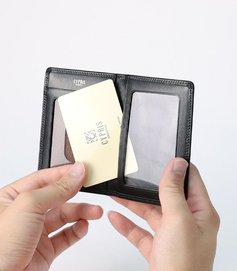 パスケース(二つ折り・２面)｜ボックスカーフ