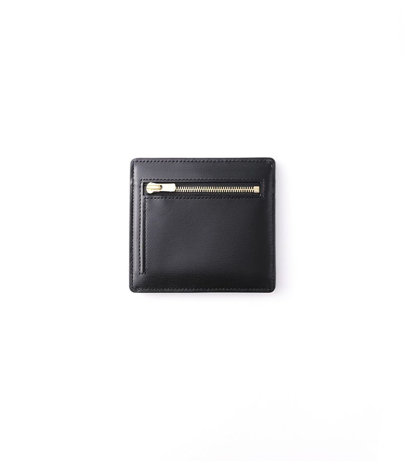 小銭入れ付きカードケース(マネーフラップ)｜ボックスカーフ |革製品