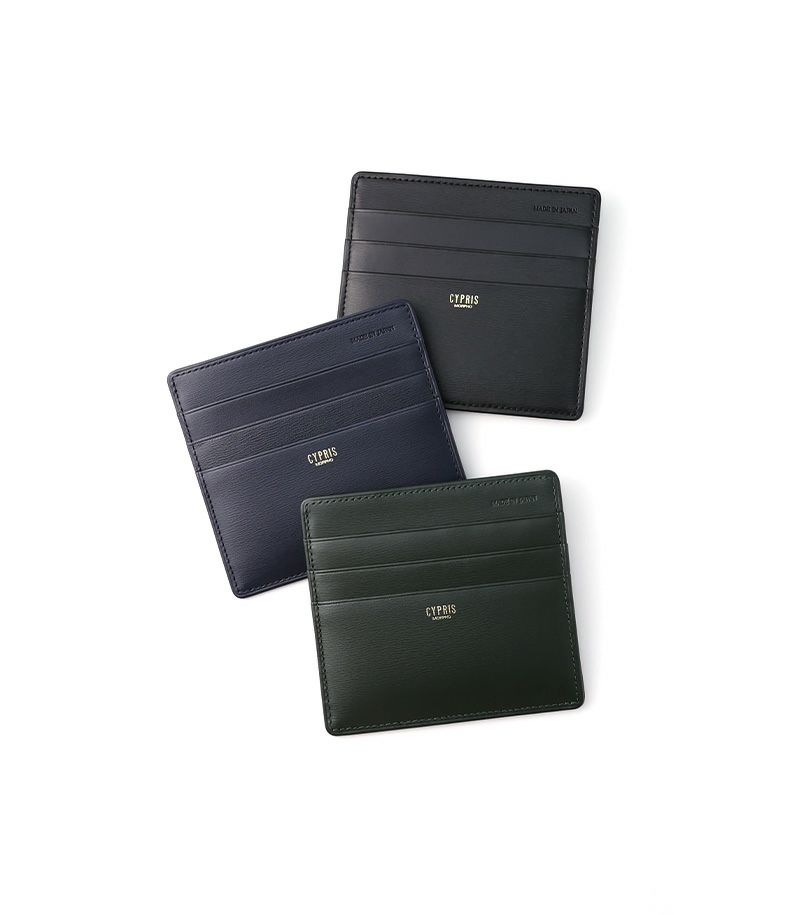 小銭入れ付きコンパクトカードケース（マネーフラップ）｜ボックスカーフ