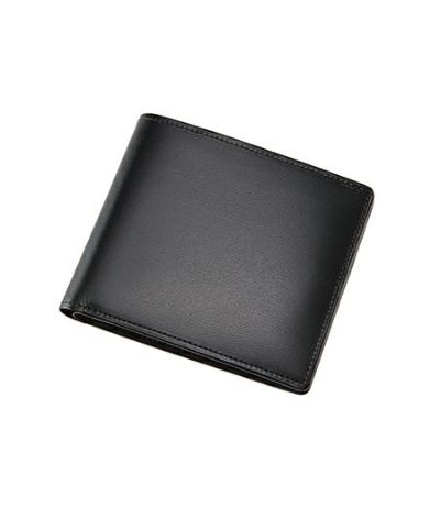 二つ折り財布(カード札入れ)｜ボックスカーフ＆リンピッドカーフ