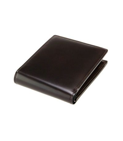 二つ折り財布(小銭入れ付き札入)｜コードバン＆リンピッドカーフ