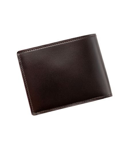 小銭入れ付き札入れ｜オイルシェルコードバン＆ヴァケッタレザー