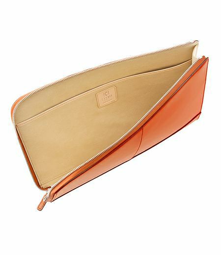 クラッチバッグ(L)｜コードバン＆ベジタブルタンニンレザー