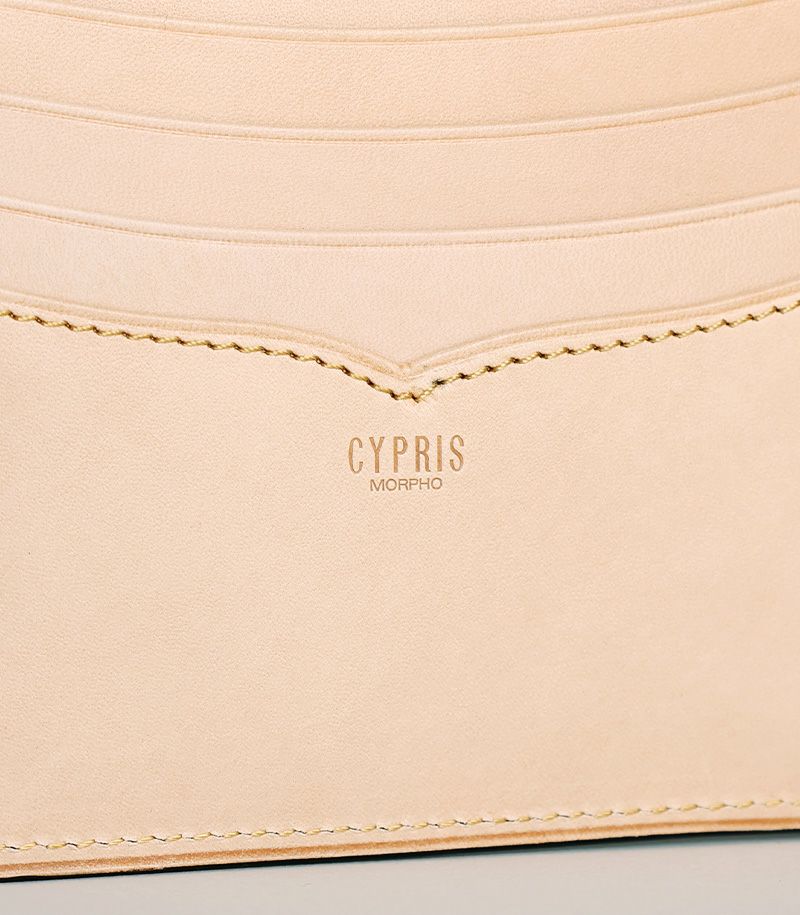 二つ折り財布(小銭入れ付き札入)｜コードバン＆ベジタブルタンニンレザー