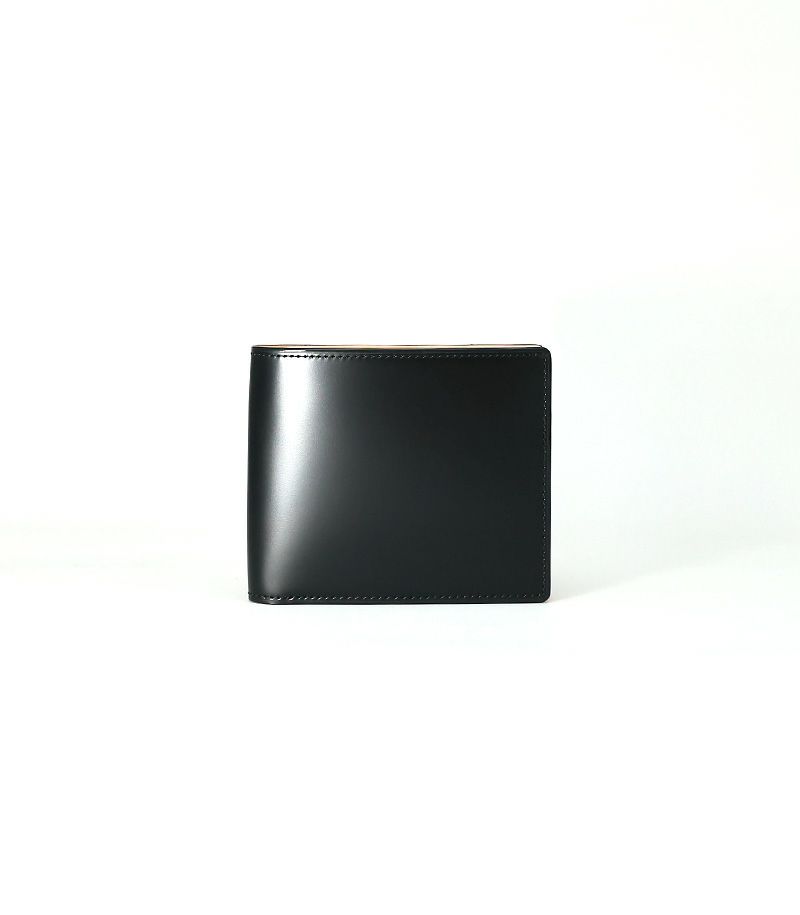 二つ折り財布(カード札入)｜コードバン＆ベジタブルタンニンレザー