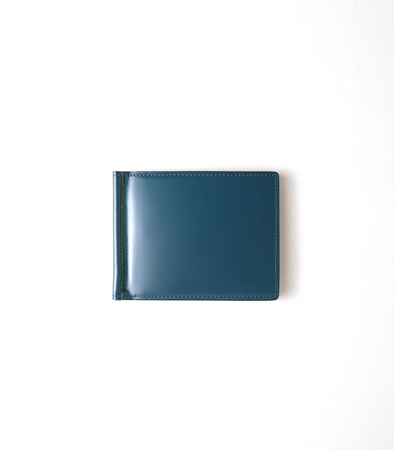 札ばさみ/マネークリップ｜コードバン＆ベジタブルタンニンレザー