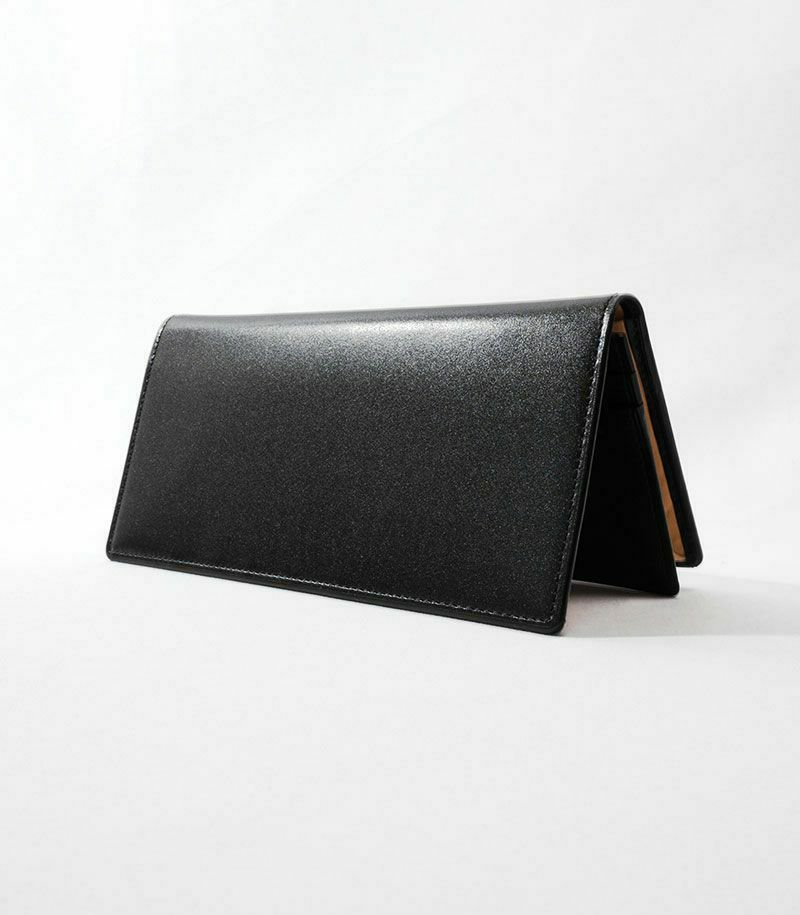 ファスナー付通しマチ長財布｜シラサギレザー |革製品CYPRIS（キプリス  