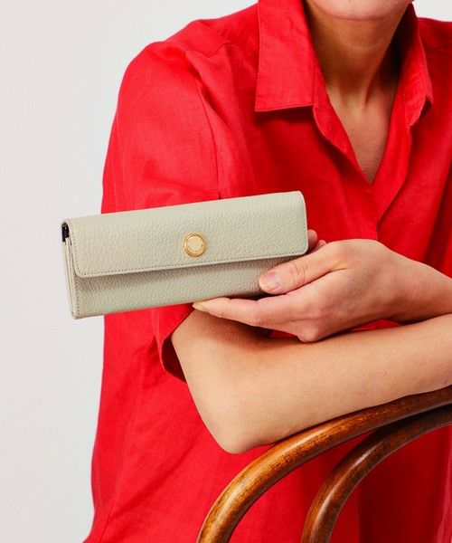 コンパクトハニーセルかぶせ長財布| エポウレット