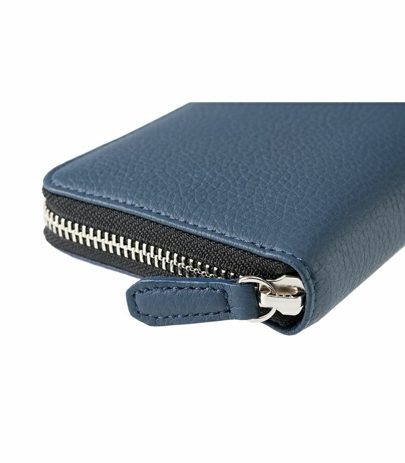 ラウンドファスナーハニーセル長財布｜フィンランドエルク