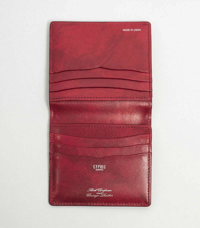 Cordovan Wallet - Cordovan - –Timeless Leather Designs