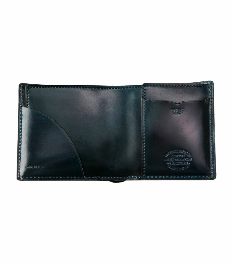 コンパクト札入｜ホーウィンシェルコードバン |革製品CYPRIS（キプリス