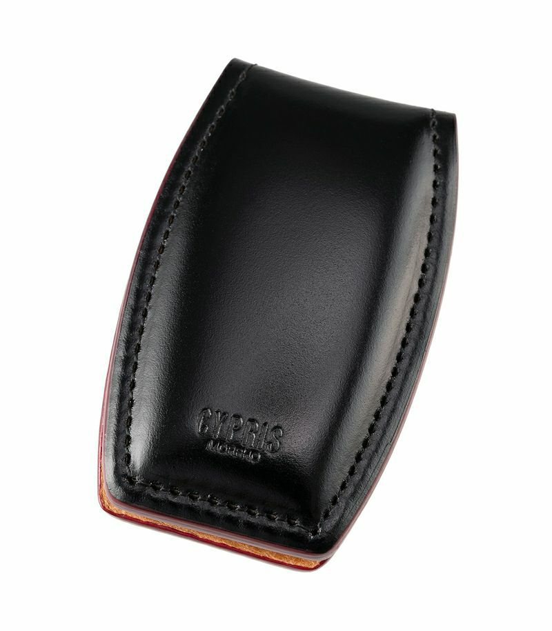 マネークリップ｜オイルシェルコードバン＆ヴァケッタレザー |革製品 